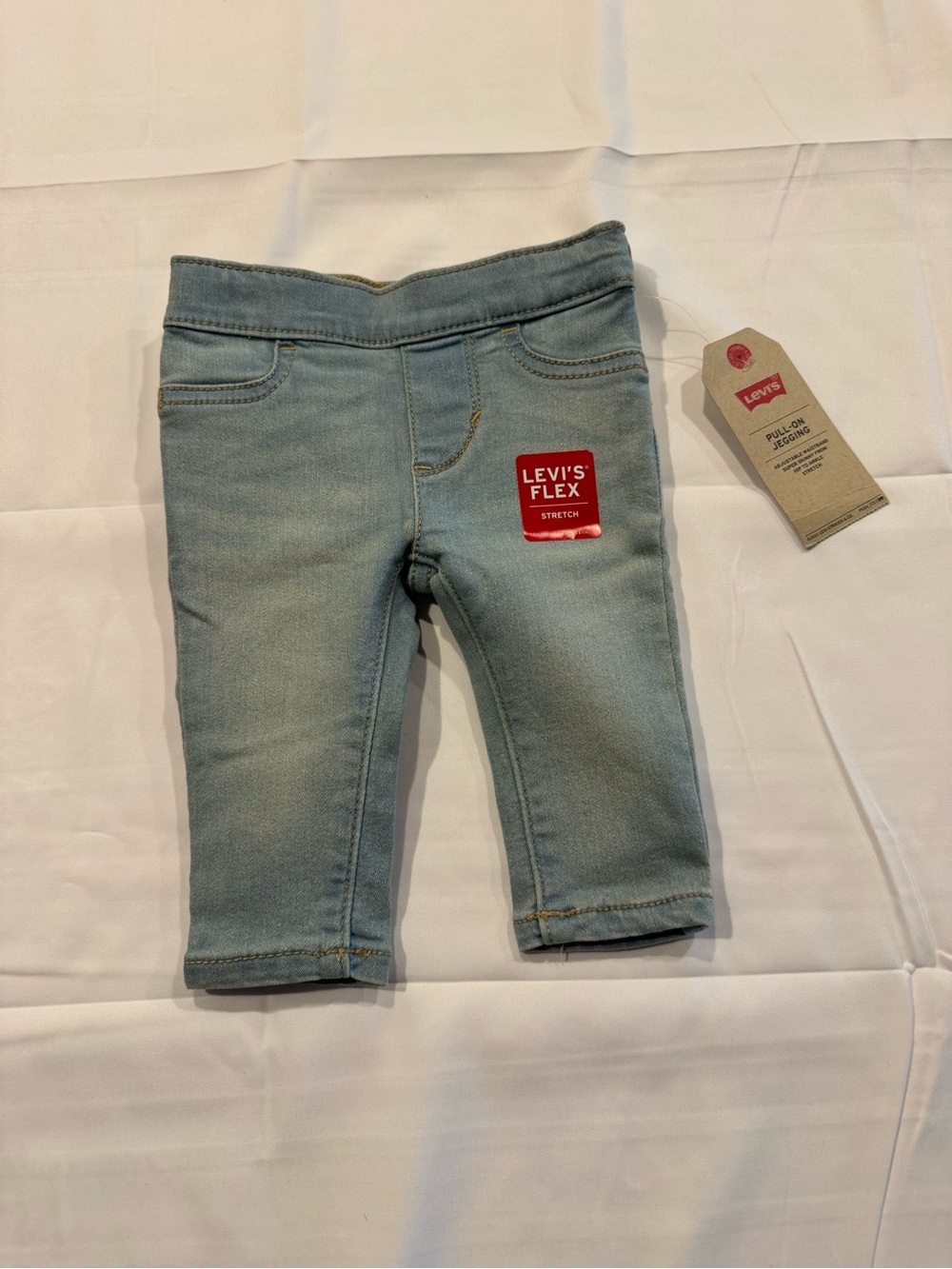 Levi's Light Blue Kids Stretch Denim Leggings